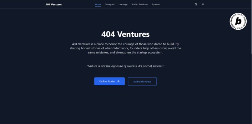 404 Ventures  – screenshot 2