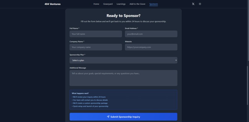 404 Ventures  – screenshot 6