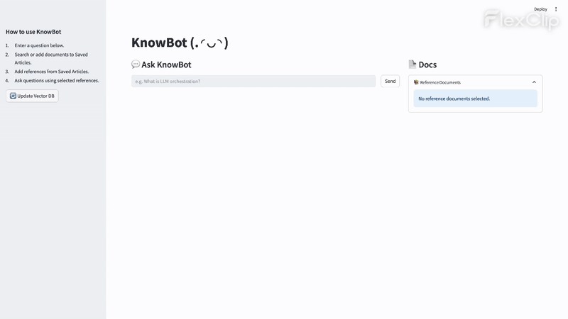 Knowbot – screenshot 1