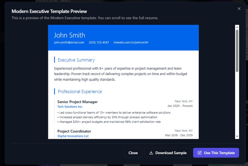 ResumeGenie- AI Resume Builder  – screenshot 5