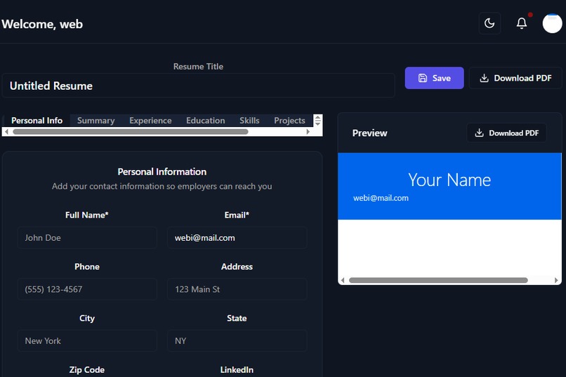 ResumeGenie- AI Resume Builder  – screenshot 6