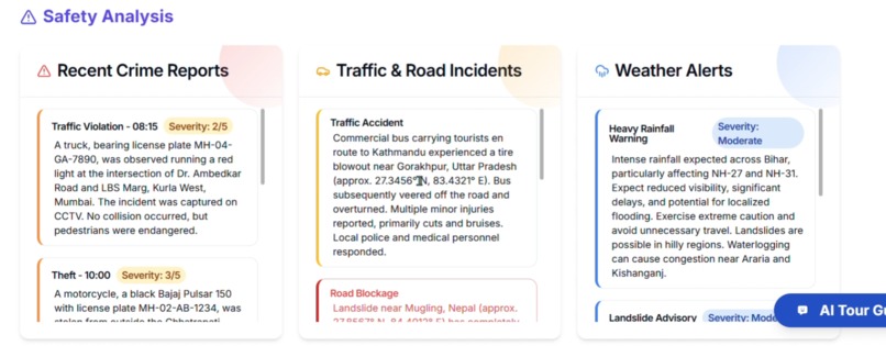 TravelSafe - AI-Powered Travel Shield – screenshot 3