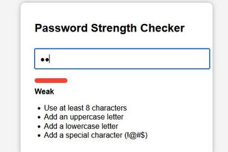 Password Strength Checker