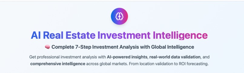 PropertyAnalyzer Investment Intelligence – screenshot 1