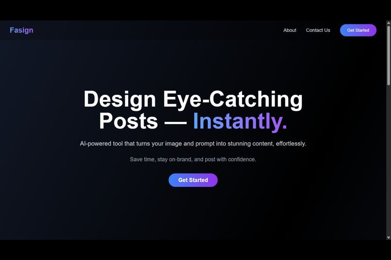 Fasign - Design Eye Catching Posts – screenshot 1