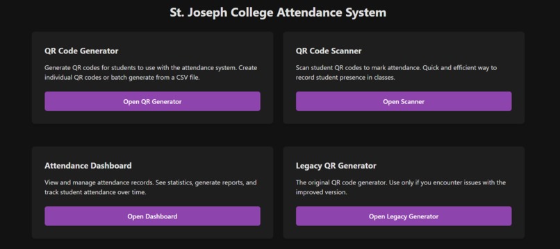 Smart QR Attendance – screenshot 2