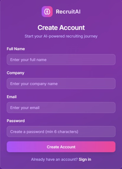 RecruitAI Agent – screenshot 3