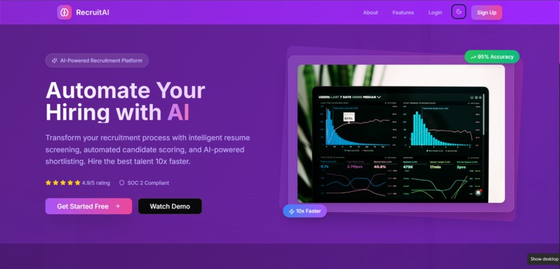 RecruitAI Agent – screenshot 1
