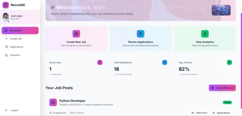 RecruitAI Agent – screenshot 5