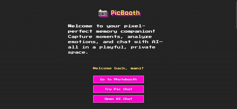 PicBooth – screenshot 1