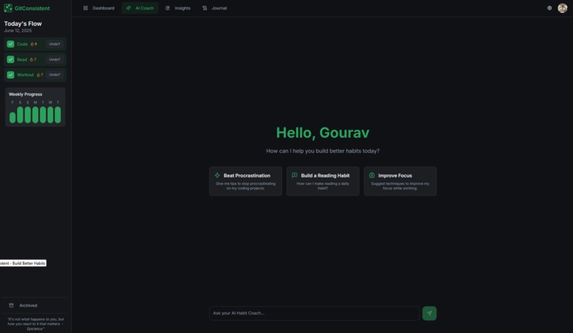 GitConsistent – screenshot 3