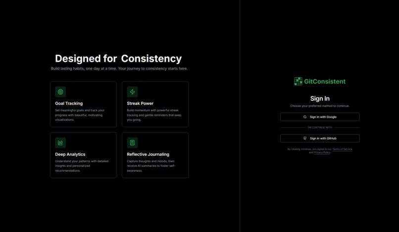 GitConsistent – screenshot 1