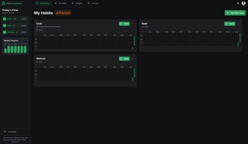 GitConsistent – screenshot 2
