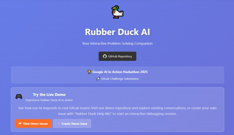 AI Rubber Duck For Gitlab's Issues – screenshot 3
