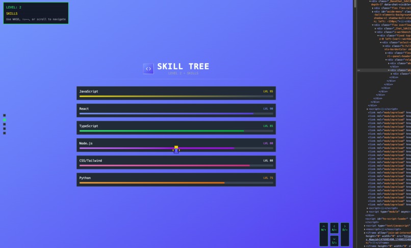 cv – screenshot 1