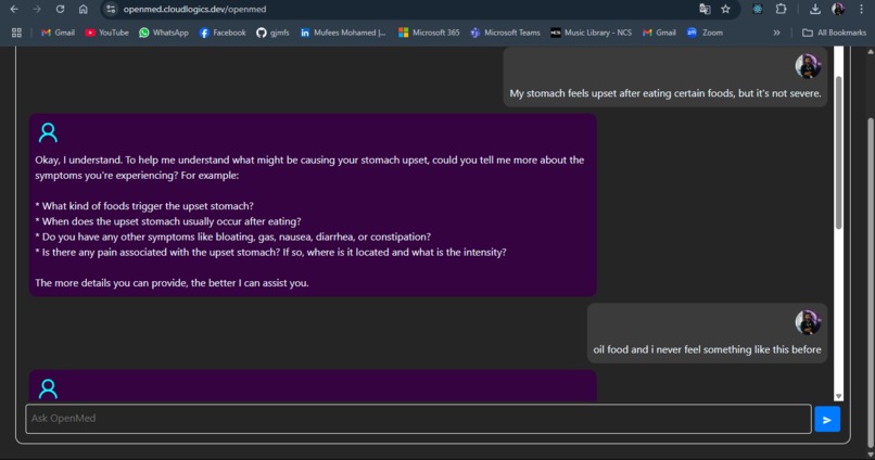 Project OpenMed – screenshot 3
