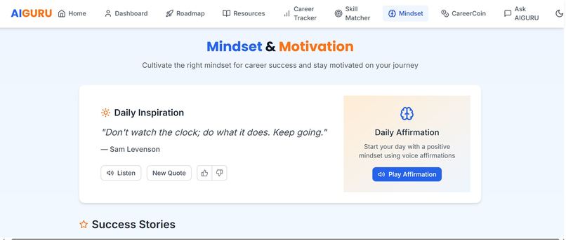 AIGURU – AI-Powered Career Roadmap Mentor – screenshot 5