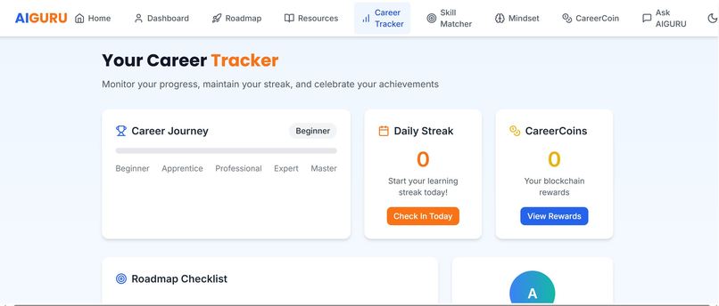 AIGURU – AI-Powered Career Roadmap Mentor – screenshot 6