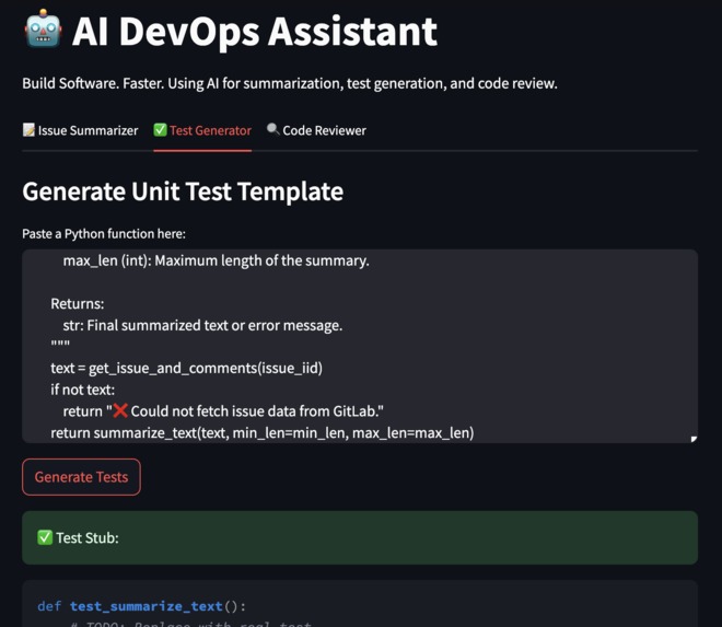 AI-DevOps_Bot – screenshot 1
