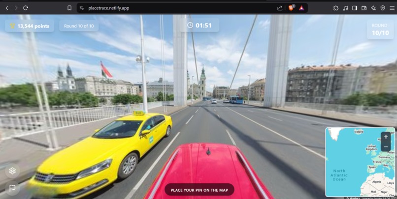 PlaceTrace - Geolocation Guessing Game – screenshot 1