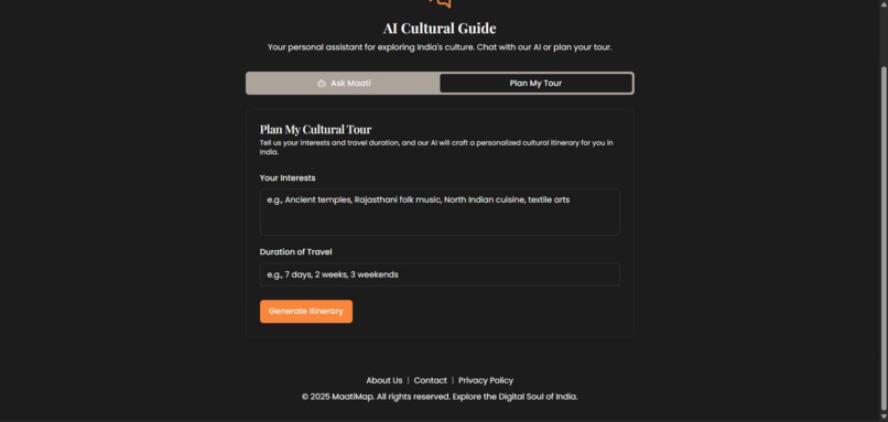 MaatiMap - Digital Soul of India – screenshot 1