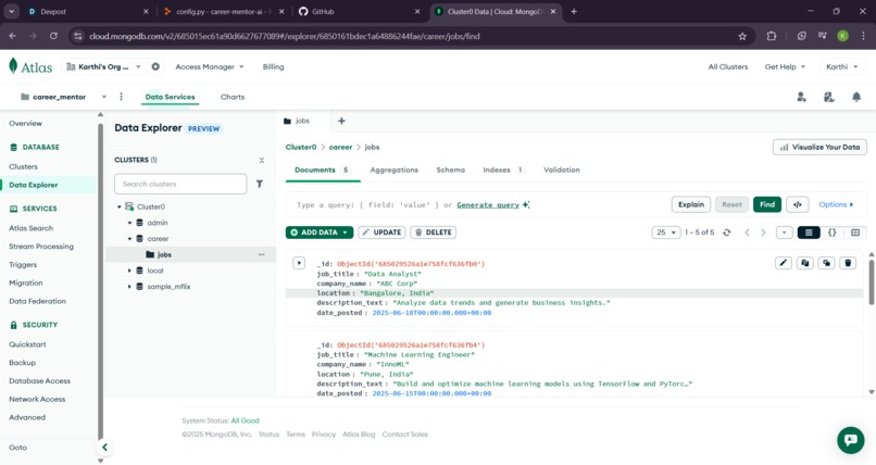 Career Mentor AI – screenshot 1