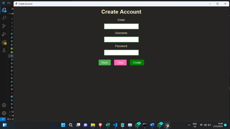 Facial recognition-based student attendance software – screenshot 13
