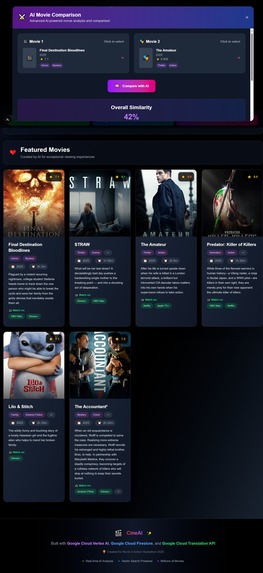 CineAI - AI-Powered Movie Discovery Platform – screenshot 4