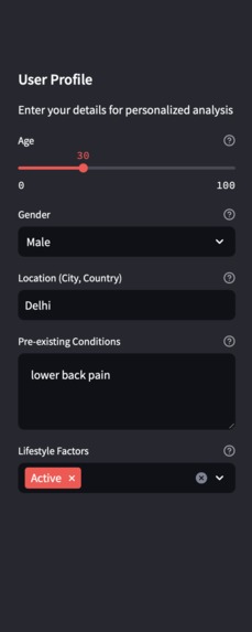 SympAI: Your Trusted Health Companion – screenshot 4