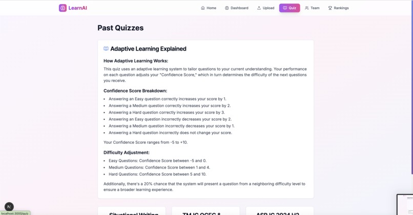 LearnAI – screenshot 2