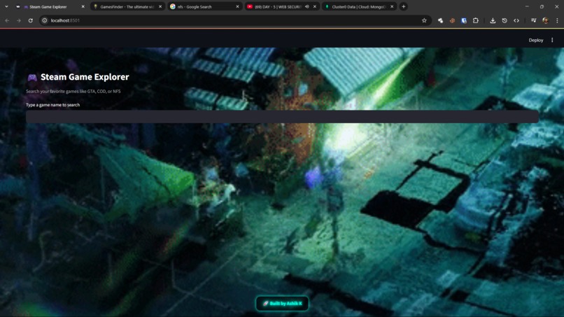 Steam Game Explorer – screenshot 1