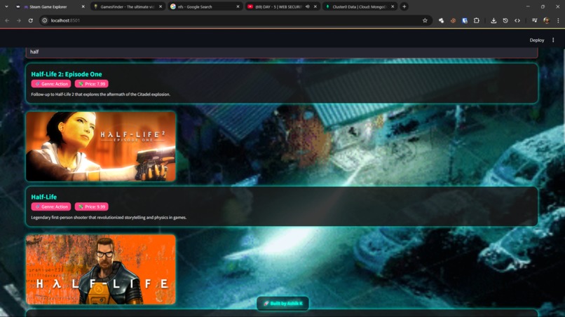 Steam Game Explorer – screenshot 2