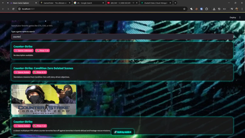 Steam Game Explorer – screenshot 3
