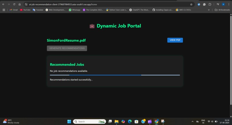 Dynamic Job Portal – screenshot 6