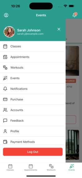 Gym Planner Mobile APP UI – screenshot 7