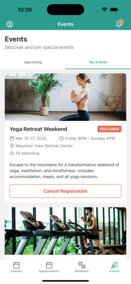 Gym Planner Mobile APP UI – screenshot 8
