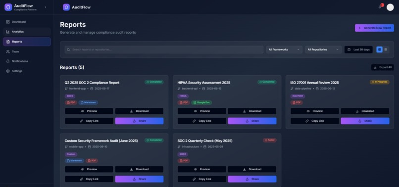 AuditFlow AI – screenshot 4