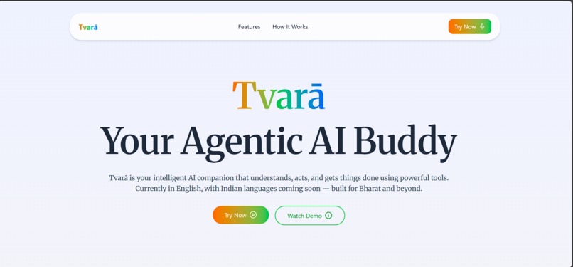 Tvara: Your voice, your AI, effortless results. – screenshot 4