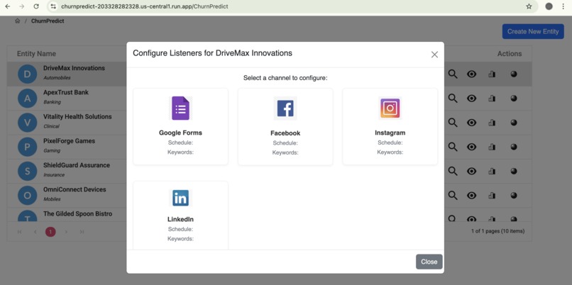 ChurnPredict – screenshot 4