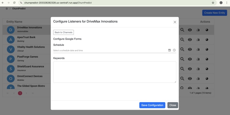 ChurnPredict – screenshot 5