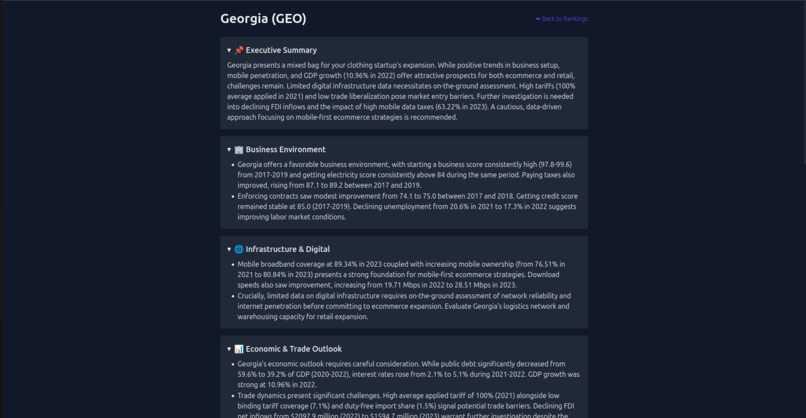 GlobalLaunch-AI – screenshot 4