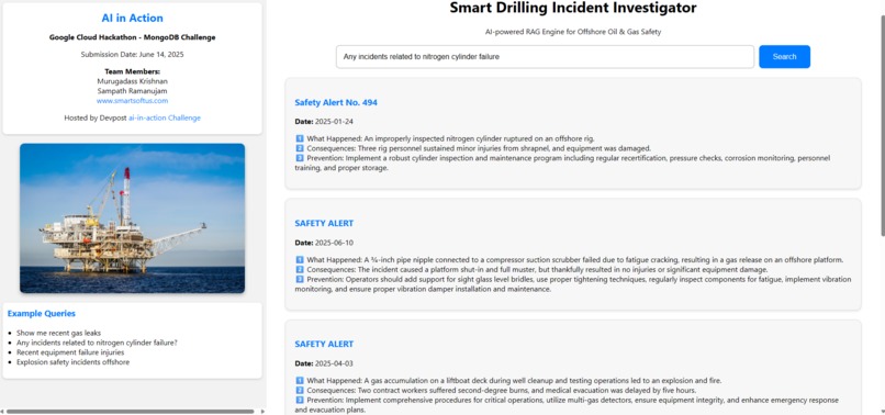 Smart Digital Drilling Incident Investigator – screenshot 2