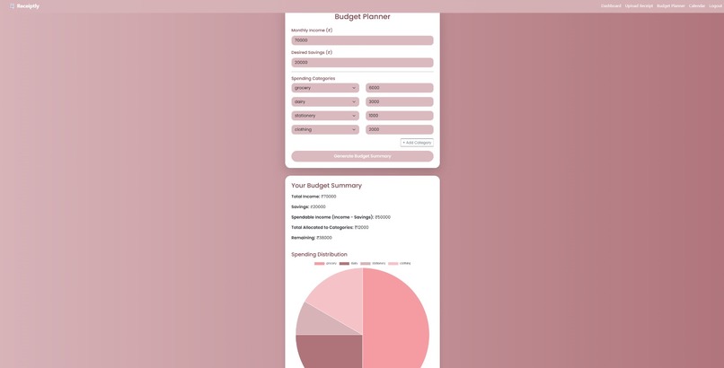 Receiptly – screenshot 3