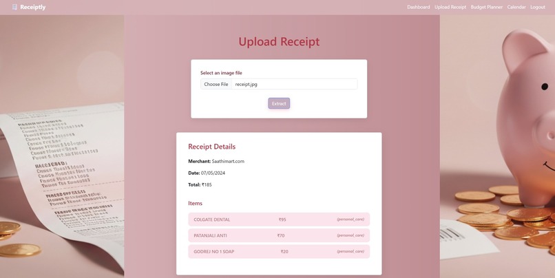 Receiptly – screenshot 4