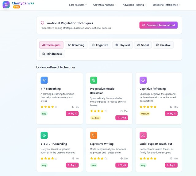 ClarityCanvas – screenshot 5