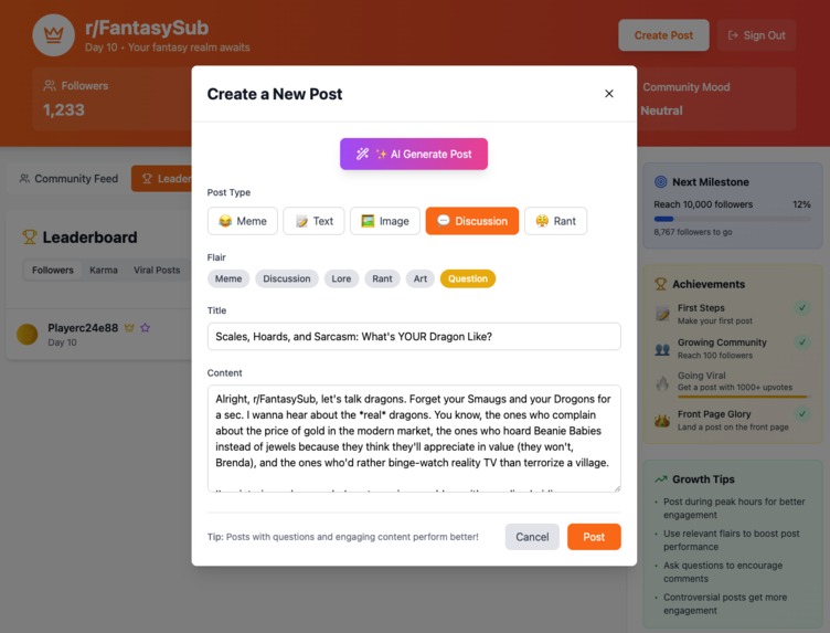 FantasySub – screenshot 4
