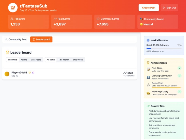 FantasySub – screenshot 6