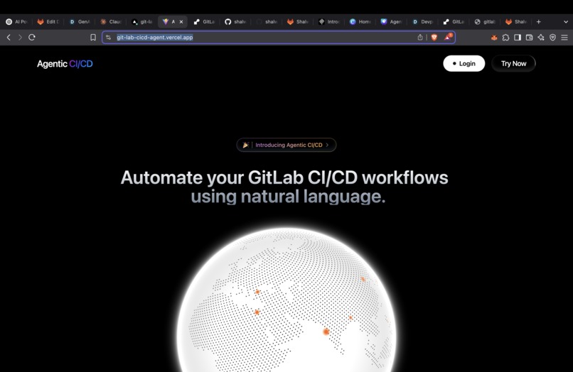 Agentic CICD – screenshot 1