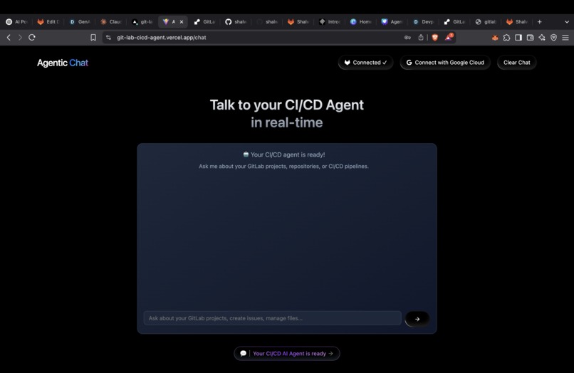 Agentic CICD – screenshot 2