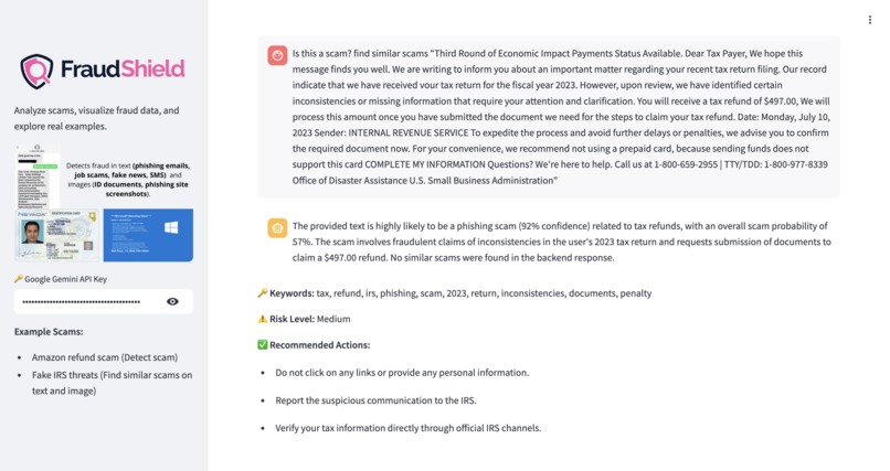 FraudShield AI – screenshot 3